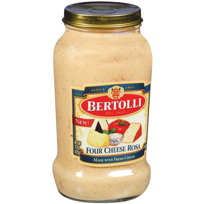 Bertolli creamy basil alfredo sauce recipe