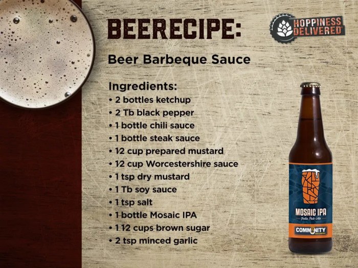 Beer barbecue sauce recipe