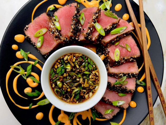 Ahi tuna dipping sauce recipe