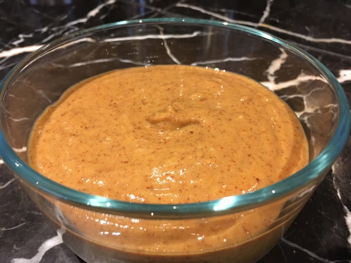 Almond sauce recipe