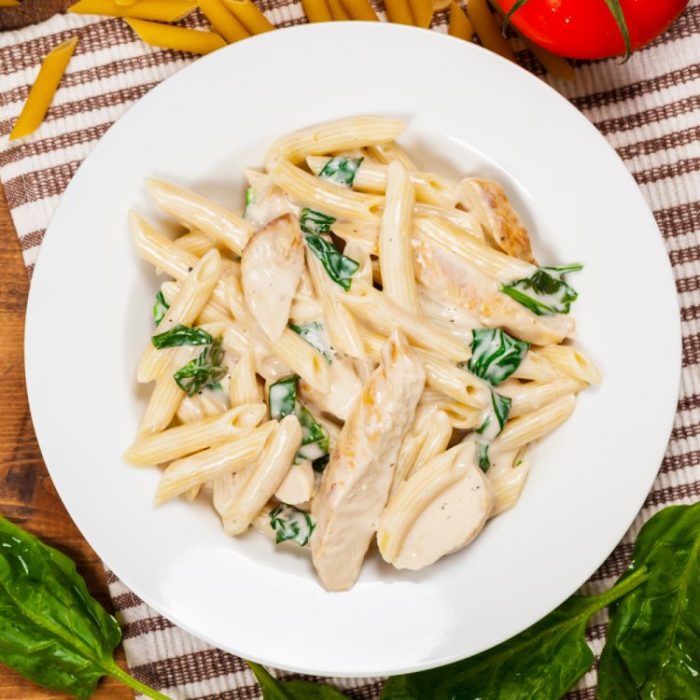 Alfredo sauce and rice recipes