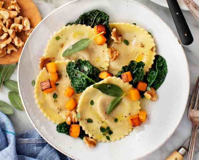 Butternut squash ravioli recipes sauce