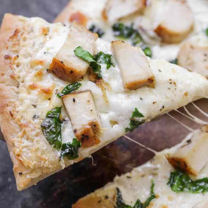 Alfredo sauce pizza recipe