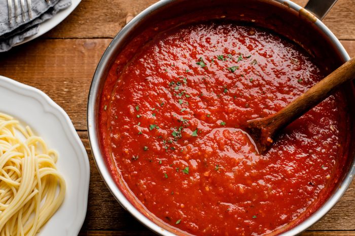 Baked tomato sauce recipe