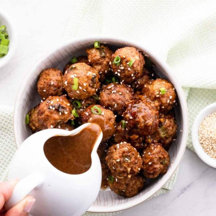 Asian meatball sauce recipe