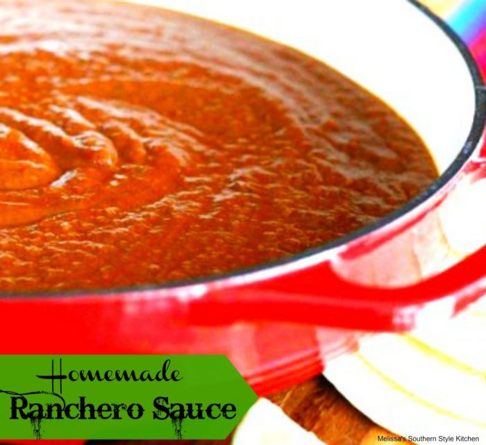 Authentic mexican ranchero sauce recipe